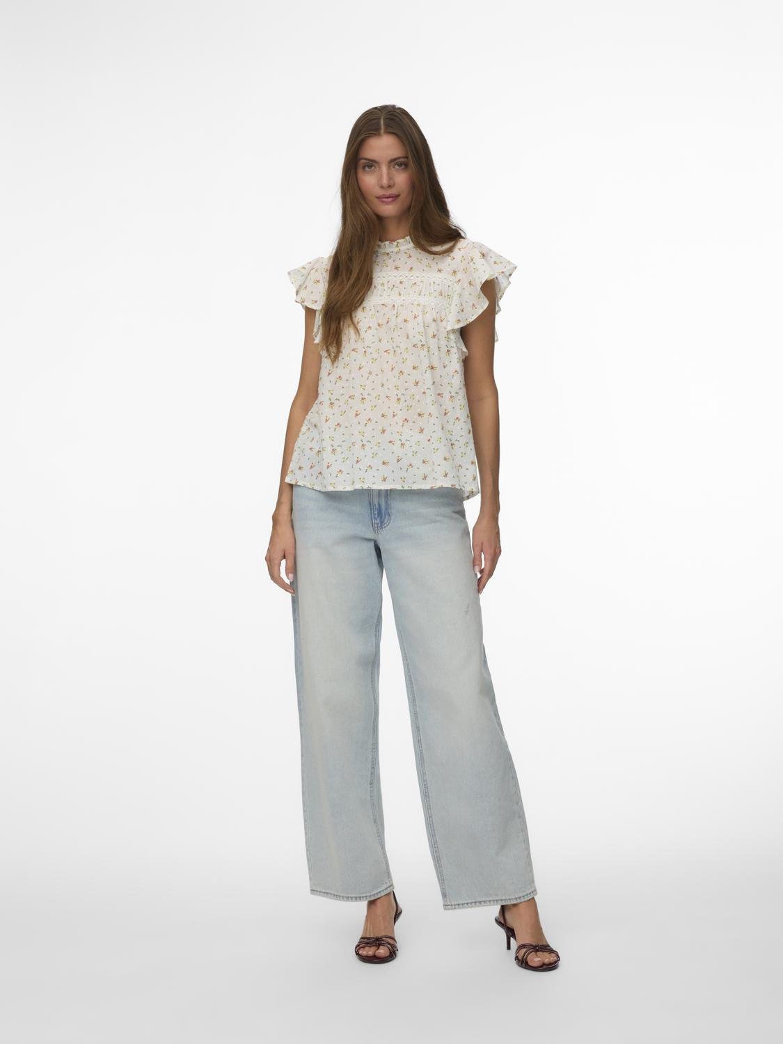 VMTRINE Top - Snow White - VERO MODA & VILA Bergvik
